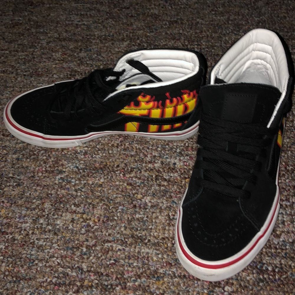 Thrasher/Vans Collab Shoes